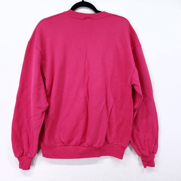 Vintage 90s Mickey Mouse Unlimited Crewneck Sweatshirt Size Large USA Fleece - Picture 2 of 13